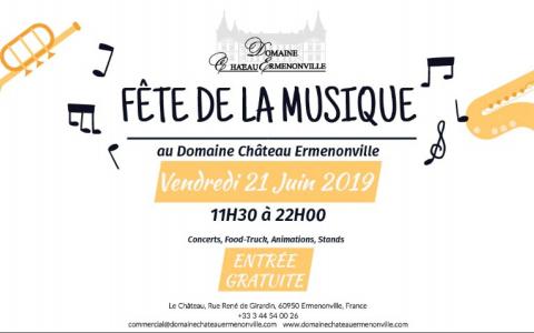 Notre Fête de la Musique au Château d'Ermenonville